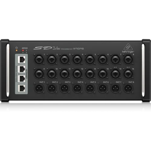 Behringer SD16 — digitālā skatuves kārba Behringer SD16 — digitālā skatuves kārba
