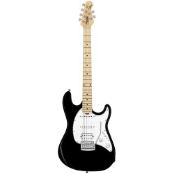 Sterling By Music Man Cutlass CT20HSS Black elektriskā ģitāra Sterling By Music Man Cutlass CT20HSS Black elektriskā ģitāra