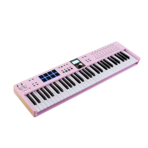 Arturia KeyLab Essential 61 mk3 Rose Quartz — MIDI klaviatūra