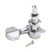 Kluson Modern Toplock German 3+3 Chrome stīgu spriegotāji Kluson Modern Toplock German 3+3 Chrome stīgu spriegotāji