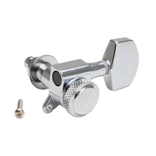 Kluson Modern Backlock German 3+3 Chrome stīgu spriegotāji Kluson Modern Backlock German 3+3 Chrome stīgu spriegotāji