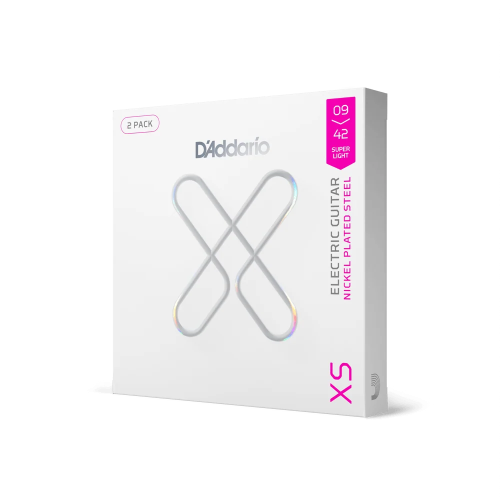 D’Addario XSE0942-2P XS Nickel 9–42 elektriskās ģitāras stīgas — 2 komplekti D’Addario XSE0942-2P XS Nickel 9–42 elektriskās ģitāras stīgas — 2 komplekti