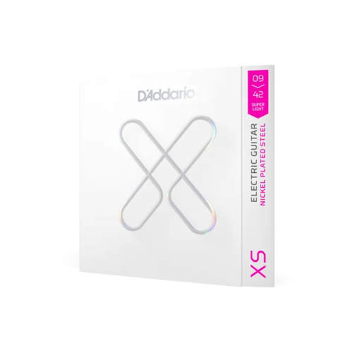 D’Addario XSE0942 XS Nickel 9–42 elektriskās ģitāras stīgas D’Addario XSE0942 XS Nickel 9–42 elektriskās ģitāras stīgas