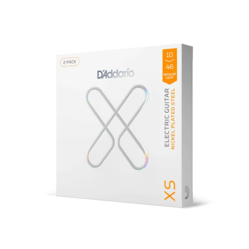 D’Addario XSE1046-2P XS Nickel 10–46 Electric Guitar Strings — 2 sets D’Addario XSE1046-2P XS Nickel 10–46 Electric Guitar Strings — 2 sets