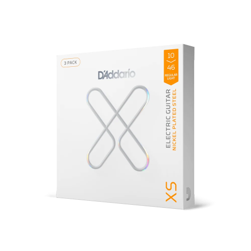 D’Addario XSE1046-3P XS Nickel 10–46 Electric Guitar Strings — 3 sets D’Addario XSE1046-3P XS Nickel 10–46 Electric Guitar Strings — 3 sets