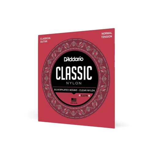 D’Addario EJ27N — vidēja sprieguma klasiskās ģitāras stīgas D’Addario EJ27N — vidēja sprieguma klasiskās ģitāras stīgas