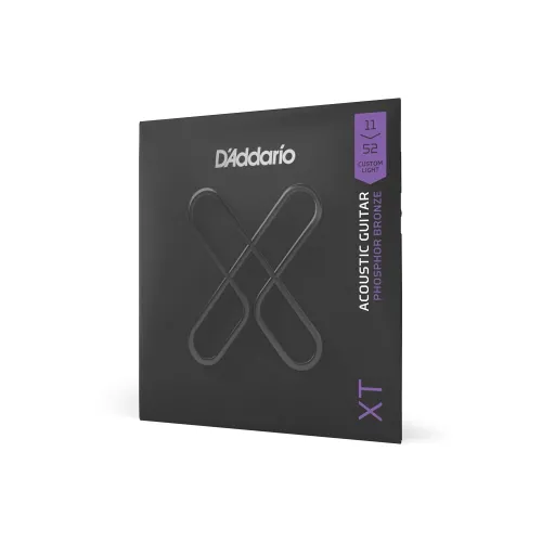 D’Addario XTAPB1152 — XT fosfora bronzas akustiskās ģitāras stīgas 11–52 D’Addario XTAPB1152 — XT fosfora bronzas akustiskās ģitāras stīgas 11–52