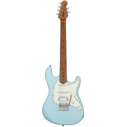 Sterling By Music Man Cutlass CT50HSS MN Daphne Blue Satin elektriskā ģitāra Sterling By Music Man Cutlass CT50HSS MN Daphne Blue Satin elektriskā ģitāra