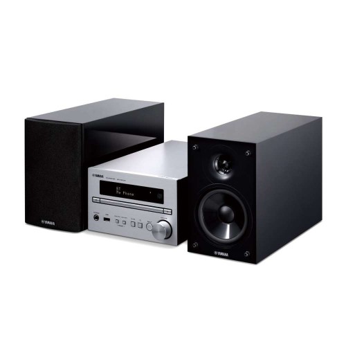 Yamaha MCR-B370DSIPB — PianoCraft mūzikas centrs (sudraba)