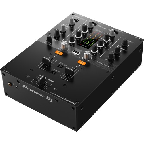 Pioneer DJ DJM-250MK2 divu kanālu DJ mikserpults