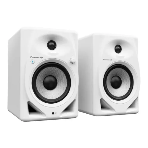 Pioneer DJ DM-50D-BT-W aktīvo 5 collu monitoru pāris ar Bluetooth (balts) Pioneer DJ DM-50D-BT-W aktīvo 5 collu monitoru pāris ar Bluetooth (balts)