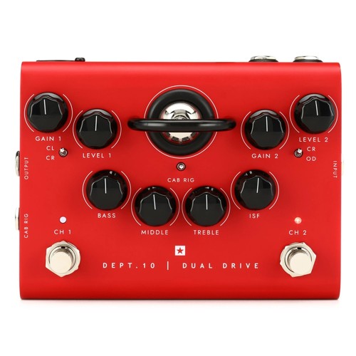 Blackstar Dept. 10 Dual Drive pedālis Blackstar Dept. 10 Dual Drive pedālis