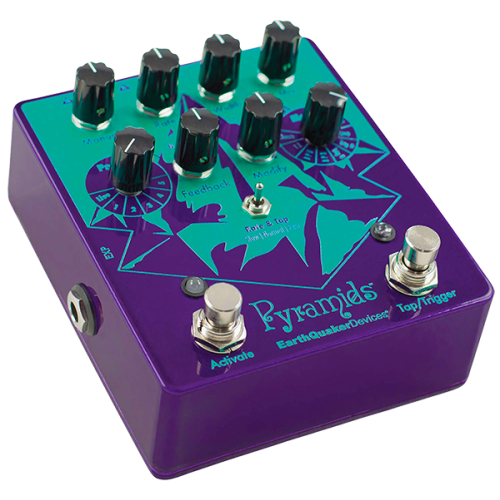 EarthQuaker Devices Pyramids — stereo flanger pedālis EarthQuaker Devices Pyramids — stereo flanger pedālis