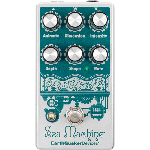 EarthQuaker Devices Sea Machine v3 — chorus pedālis EarthQuaker Devices Sea Machine v3 — chorus pedālis