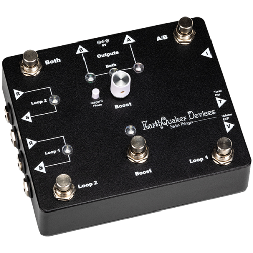 EarthQuaker Devices Swiss Things — pedalboard signāla pārslēdzējs EarthQuaker Devices Swiss Things — pedalboard signāla pārslēdzējs
