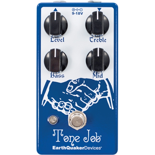 EarthQuaker Devices Tone Job v2 — ekvalaizera un boost pedālis EarthQuaker Devices Tone Job v2 — ekvalaizera un boost pedālis