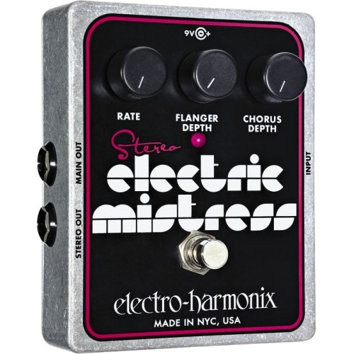 Electro-Harmonix Stereo Electric Mistress — stereo flanger/chorus pedālis Electro-Harmonix Stereo Electric Mistress — stereo flanger/chorus pedālis