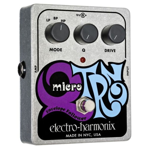 Electro-Harmonix Micro Q-Tron — envelope filter pedālis Electro-Harmonix Micro Q-Tron — envelope filter pedālis