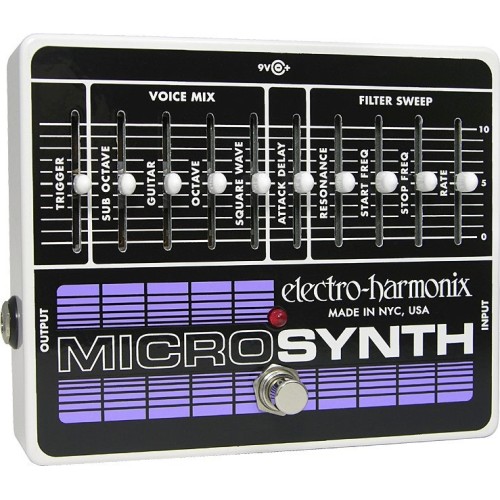 Electro-Harmonix Micro Synth — analogais sintezatora pedālis Electro-Harmonix Micro Synth — analogais sintezatora pedālis