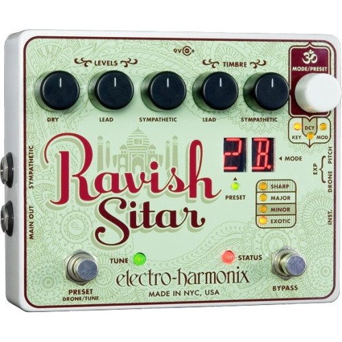 Electro-Harmonix Ravish — sitāras efekta pedālis