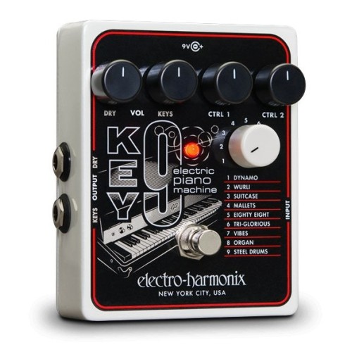 Electro-Harmonix KEY9 — elektrisko klavieru efekta pedālis Electro-Harmonix KEY9 — elektrisko klavieru efekta pedālis