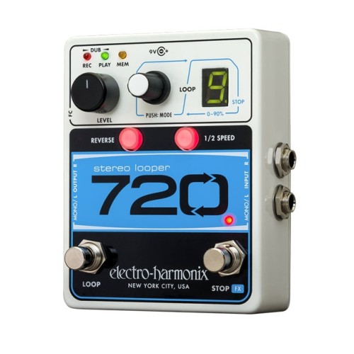 Electro-Harmonix 720 — stereo looper pedālis Electro-Harmonix 720 — stereo looper pedālis