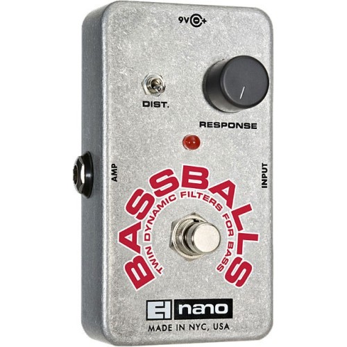 Electro-Harmonix Bassballs — basģitāras envelope filter pedālis Electro-Harmonix Bassballs — basģitāras envelope filter pedālis