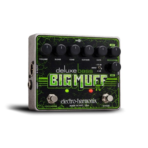 Electro-Harmonix Deluxe Bass Big Muff Pi — basģitāras fuzz pedālis Electro-Harmonix Deluxe Bass Big Muff Pi — basģitāras fuzz pedālis