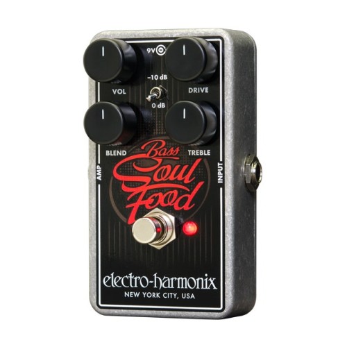 Electro-Harmonix Bass Soul Food — basģitāras overdrive pedālis Electro-Harmonix Bass Soul Food — basģitāras overdrive pedālis