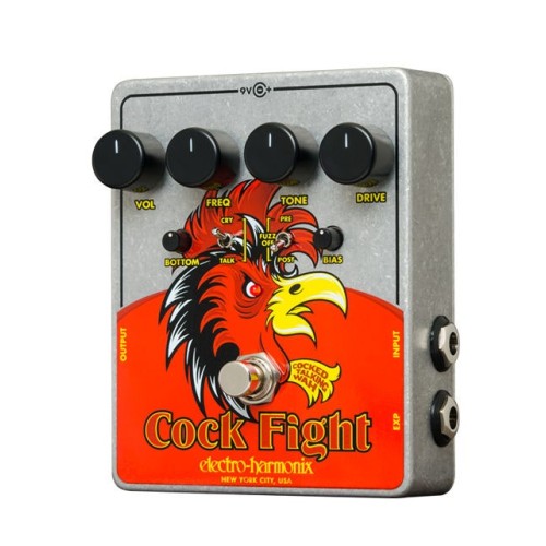 Electro-Harmonix Cock Fight — wah/fuzz pedālis Electro-Harmonix Cock Fight — wah/fuzz pedālis
