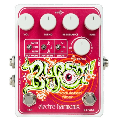 Electro-Harmonix Blurst! — modulēts filtra pedālis Electro-Harmonix Blurst! — modulēts filtra pedālis