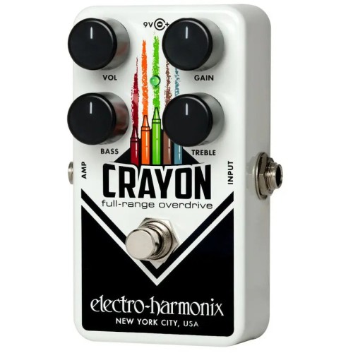 Electro-Harmonix Crayon — overdrive pedālis Electro-Harmonix Crayon — overdrive pedālis
