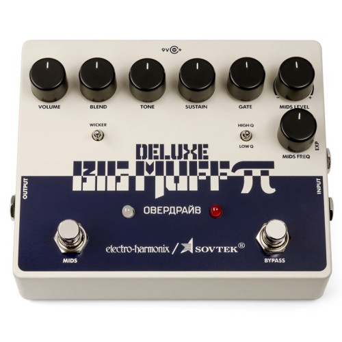 Electro-Harmonix Sovtek Deluxe Big Muff Pi — fuzz pedālis
