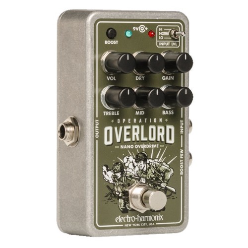 Electro-Harmonix Nano Operation Overlord — overdrive pedālis Electro-Harmonix Nano Operation Overlord — overdrive pedālis