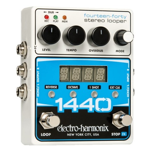 Electro-Harmonix 1440 — stereo looper pedālis Electro-Harmonix 1440 — stereo looper pedālis