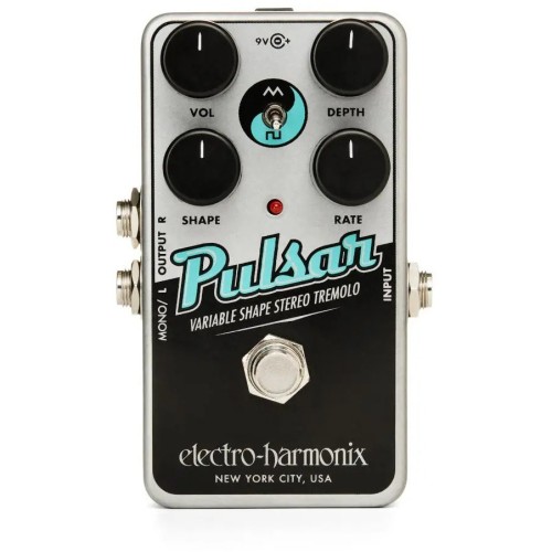 Electro-Harmonix Nano Pulsar — stereo tremolo pedālis Electro-Harmonix Nano Pulsar — stereo tremolo pedālis