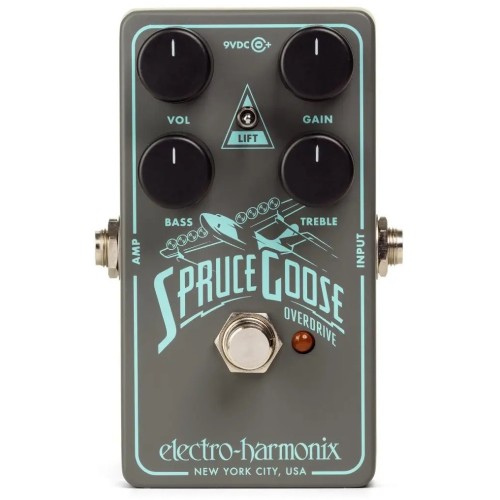 Electro-Harmonix Spruce Goose — overdrive pedālis Electro-Harmonix Spruce Goose — overdrive pedālis
