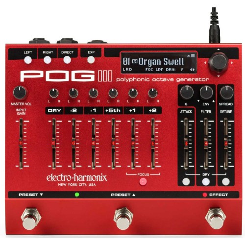 Electro-Harmonix POG3 — oktāvu ģenerators