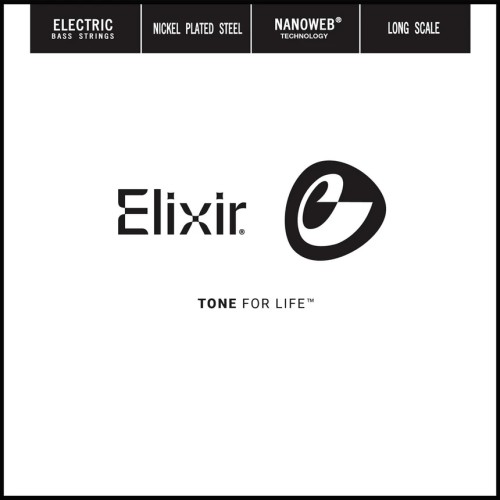 Elixir 15375 Nanoweb Nickel-Plated Steel .075 — atsevišķa basģitāras stīga