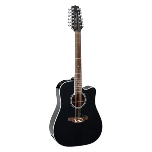 Takamine GD38CE-BLK — 12 stīgu elektroakustiskā ģitāra Takamine GD38CE-BLK — 12 stīgu elektroakustiskā ģitāra
