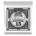 Ernie Ball .015 Slinky Coated Titanium Reinforced Plain — elektriskās ģitāras atsevišķa stīga Ernie Ball .015 Slinky Coated Titanium Reinforced Plain — elektriskās ģitāras atsevišķa stīga