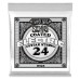 Ernie Ball .024 Slinky Coated Nickel Wound — elektriskās ģitāras atsevišķa stīga Ernie Ball .024 Slinky Coated Nickel Wound — elektriskās ģitāras atsevišķa stīga