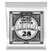 Ernie Ball .028 Slinky Coated Nickel Wound — elektriskās ģitāras atsevišķa stīga Ernie Ball .028 Slinky Coated Nickel Wound — elektriskās ģitāras atsevišķa stīga