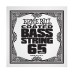 Ernie Ball .065 Coated Nickel Wound — basģitāras atsevišķa stīga Ernie Ball .065 Coated Nickel Wound — basģitāras atsevišķa stīga