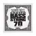 Ernie Ball .070 Coated Nickel Wound — basģitāras atsevišķa stīga Ernie Ball .070 Coated Nickel Wound — basģitāras atsevišķa stīga