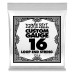 Ernie Ball .016 Loop End Stainless Steel Plain Banjo or Mandolin — bandžo atsevišķa stīga