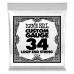 Ernie Ball .034 Loop End Stainless Steel Wound Banjo or Mandolin — bandžo atsevišķa stīga Ernie Ball .034 Loop End Stainless Steel Wound Banjo or Mandolin — bandžo atsevišķa stīga