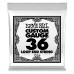 Ernie Ball .036 Loop End Stainless Steel Wound Banjo or Mandolin — bandžo atsevišķa stīga