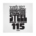 Ernie Ball .115 Stainless Steel — basģitāras atsevišķa stīga Ernie Ball .115 Stainless Steel — basģitāras atsevišķa stīga