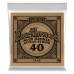 Ernie Ball .040 Earthwood 80/20 Bronze — akustiskās ģitāras atsevišķa stīga Ernie Ball .040 Earthwood 80/20 Bronze — akustiskās ģitāras atsevišķa stīga